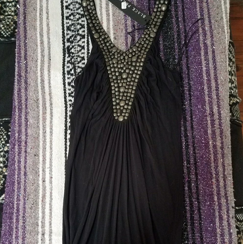 Black Affliction Club Dress